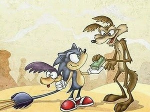 sonic-coyote-bip-bip-money